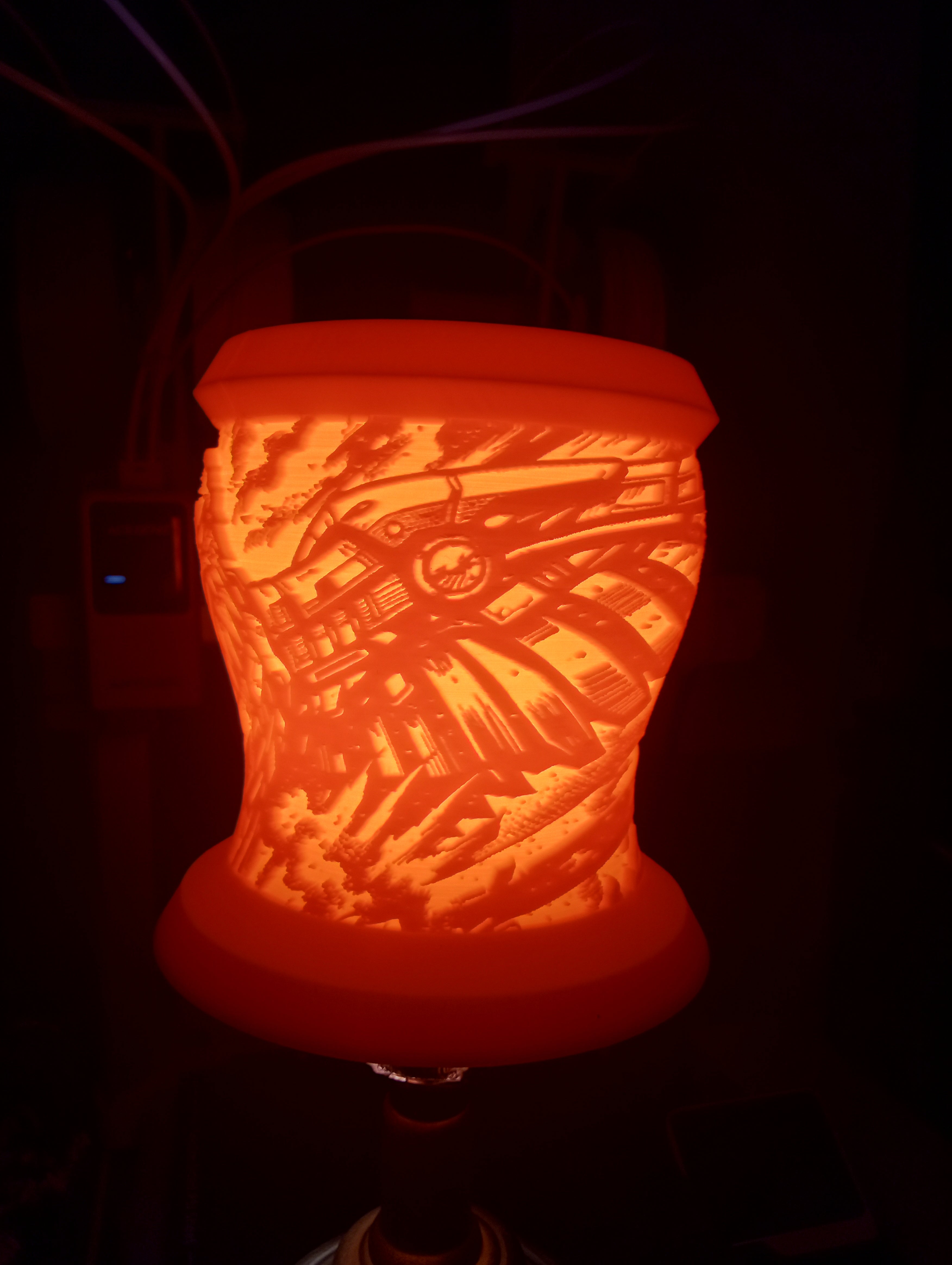 Custom Photo Lithophane Lamp