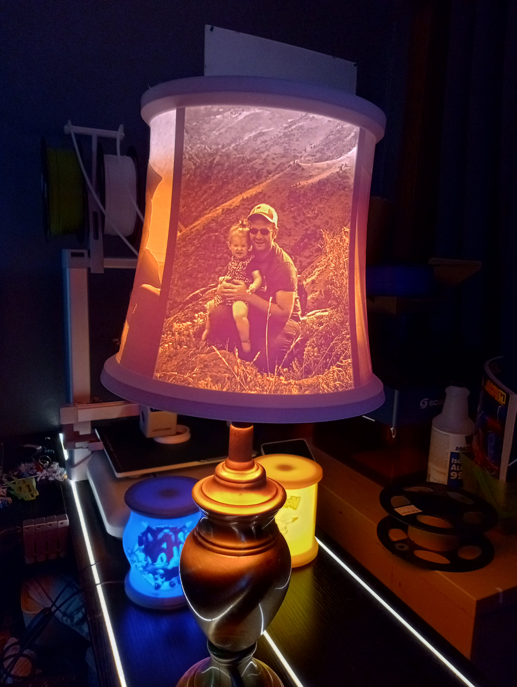 Custom Photo Lithophane Lamp