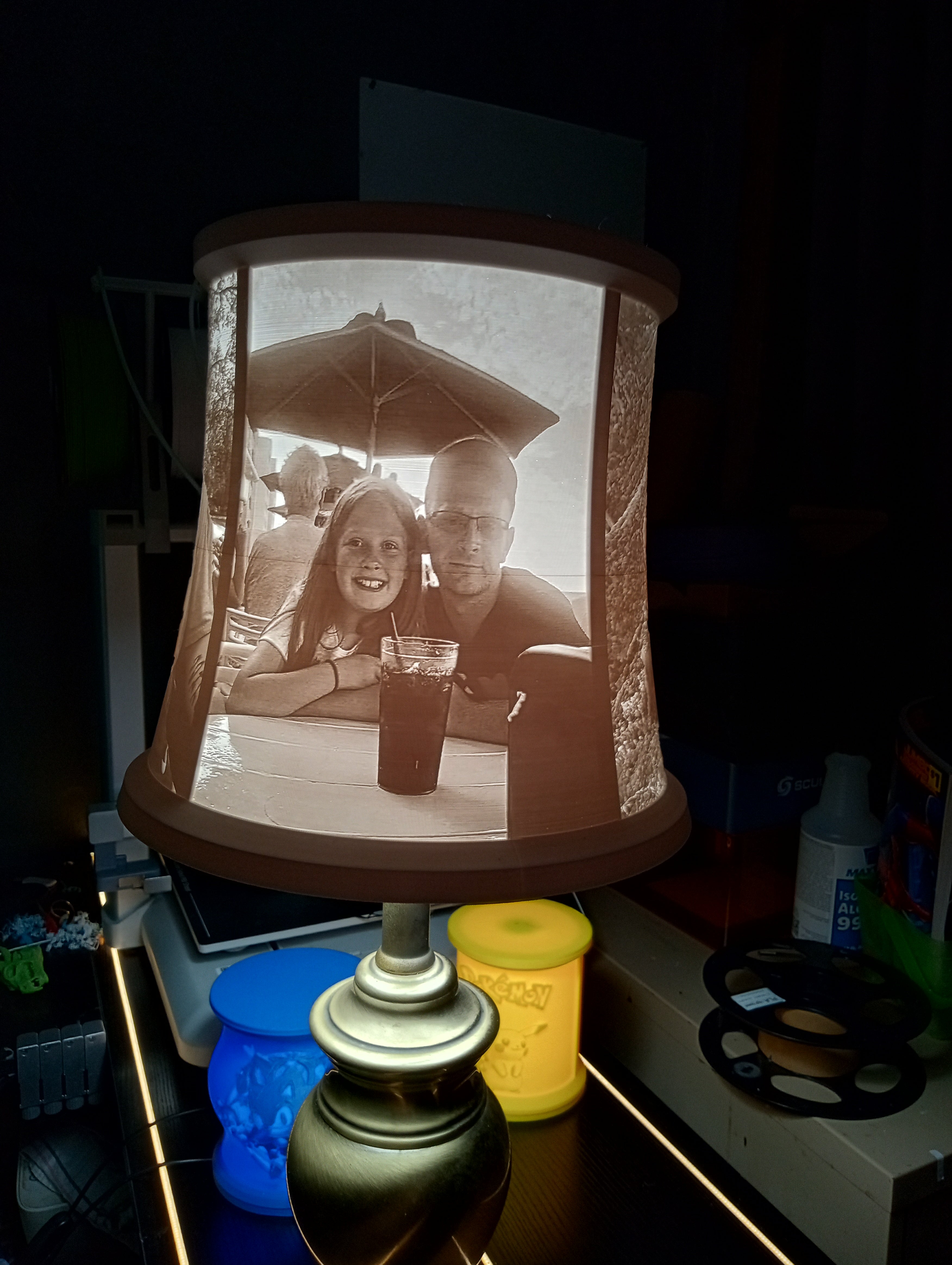 Custom Photo Lithophane Lamp