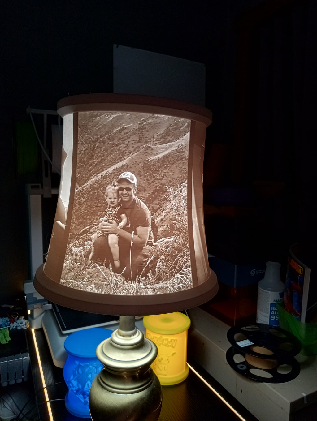 Custom Photo Lithophane Lamp
