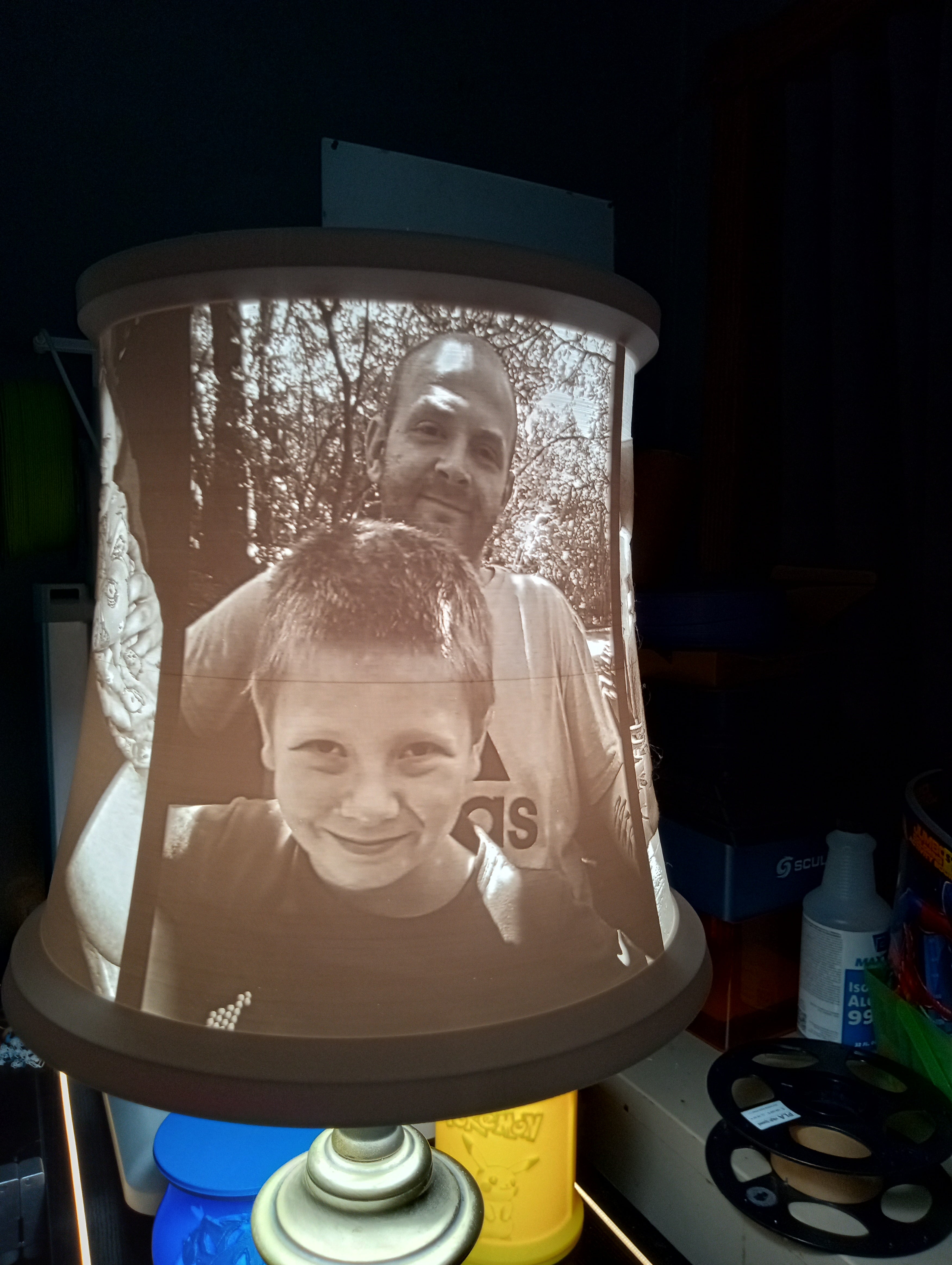 Custom Photo Lithophane Lamp