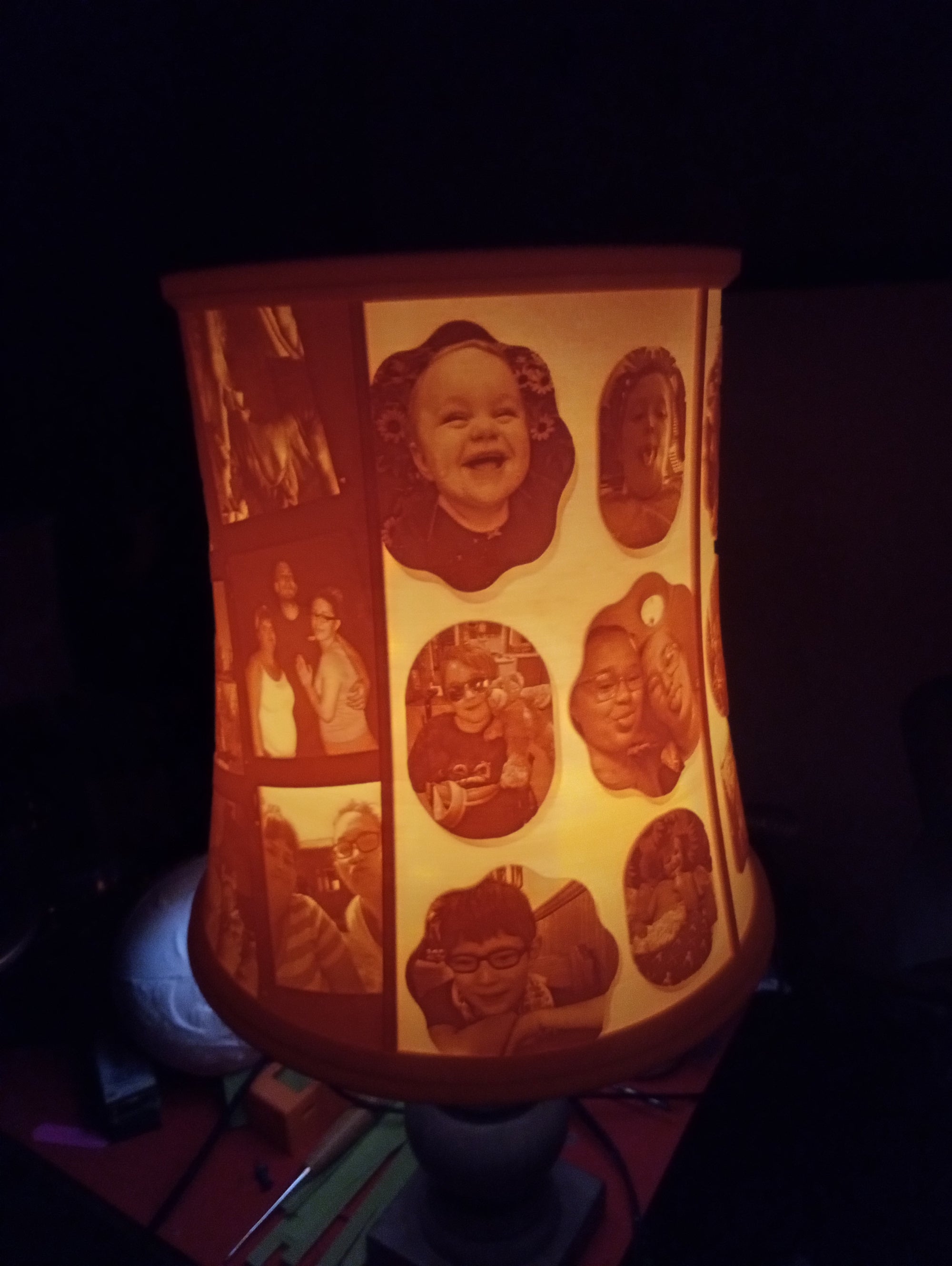 Custom Photo Lithophane Lamp